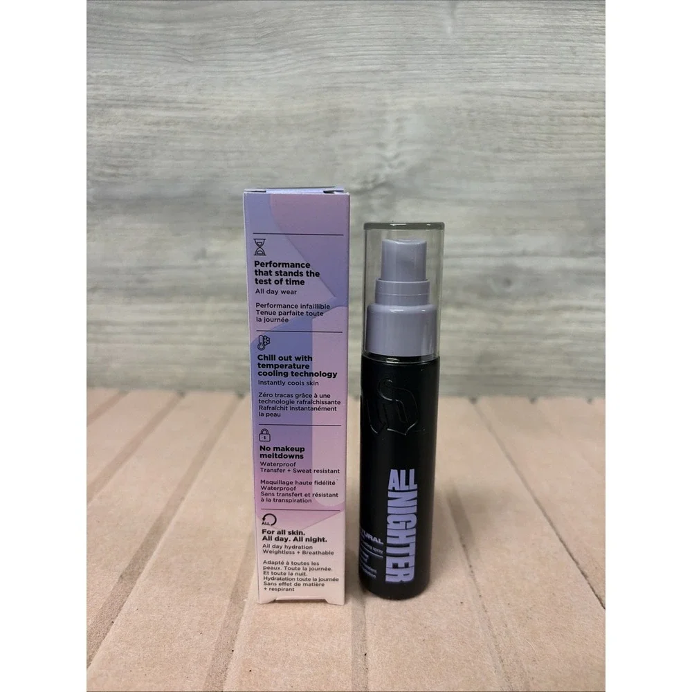 Urban Decay All Nighter Long Lasting Setting Spray 1 oz / 30 ml Natural NEW (E2)